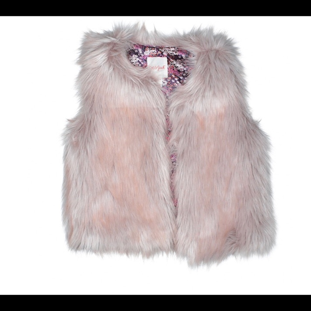 Cat and Jack Fur Vest